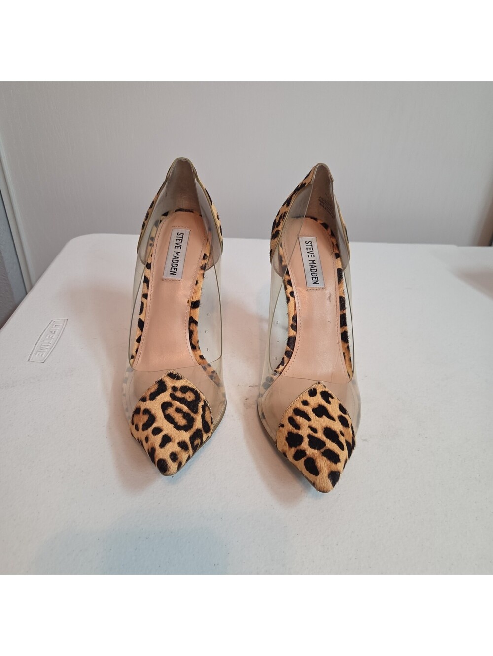women's Malibu-L leopard pumps by Steve Madden size 9.5